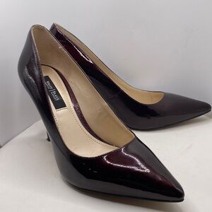 WHBM Olivia Dark Burgundy Heel